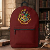 Harry Potter | Hogwarts Crest - Vollfarbigkeit Bedruckter Rucksack