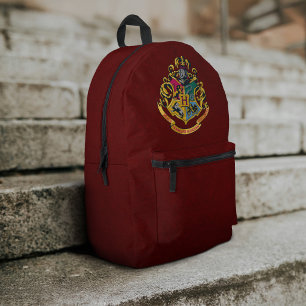 Harry Potter Hogwarts Crest - Vollfarbigkeit Bedruckter Rucksack