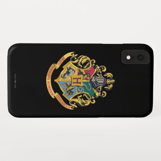 Harry Potter | Hogwarts Crest - Vollfarbigkeit Case-Mate iPhone Hülle (Rückseite (Horizontal))