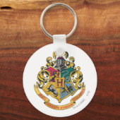Harry Potter | Hogwarts Crest - Vollfarbigkeit Schlüsselanhänger (Rückseite)