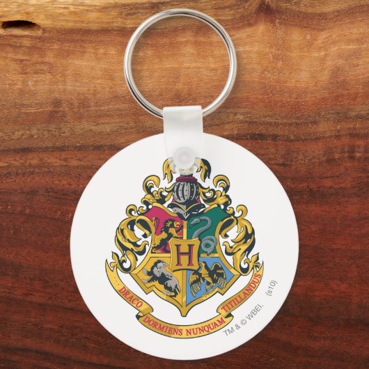 Harry Potter | Hogwarts Crest - Vollfarbigkeit Schlüsselanhänger (Rückseite)
