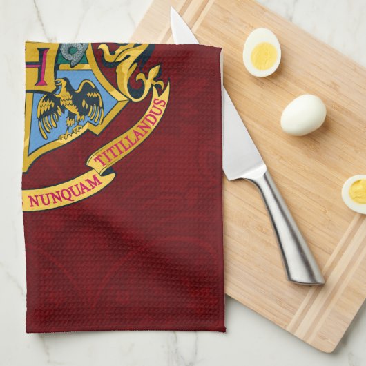Harry Potter | Hogwarts Crest - Vollständig Geschirrtuch (Viertel Falte)