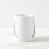 Harry Potter | Hogwarts Crossed Wands Wappen Kaffeetasse (Mittel)