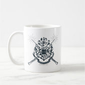 Harry Potter | Hogwarts Crossed Wands Wappen Kaffeetasse (Links)