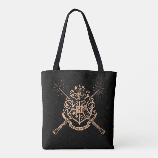 Harry Potter | Hogwarts Crossed Wands Wappen Tasche (Rückseite)