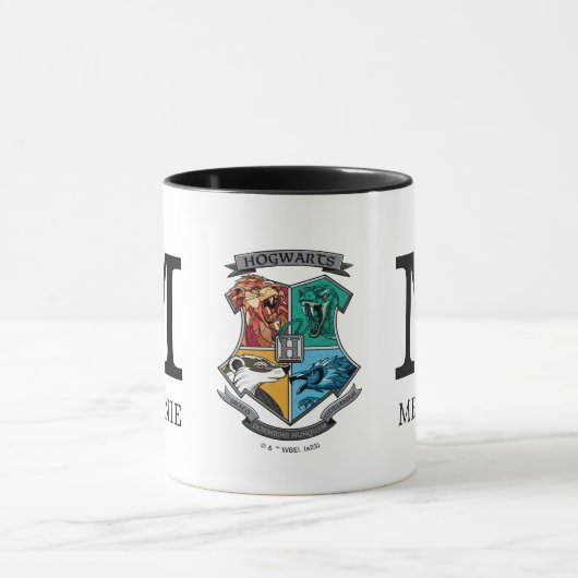 Harry Potter | HOGWARTS™ Crosshatched Emblem Tasse (Zentrum)