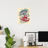 Harry Potter | Hogwarts-Express-Typografie Poster (Heimbüro)