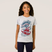 Harry Potter | Hogwarts-Express-Typografie T-Shirt (Vorne ganz)