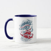 Harry Potter | Hogwarts-Express-Typografie Tasse (Links)