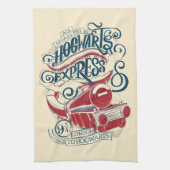 Harry Potter | Hogwarts Express Typografy Geschirrtuch (Vertikal)