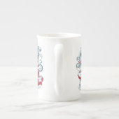 Harry Potter | Hogwarts Express Typografy Porzellantasse (Rückseite)