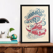 Harry Potter | Hogwarts Express Typografy Poster
