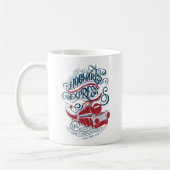 Harry Potter | Hogwarts-Express Typographie Kaffeetasse (Links)