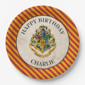 Harry Potter | Hogwarts Geburtstag Pappteller (Vorderseite)