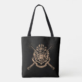 Harry Potter | Hogwarts gekreuzte Wandschilde Tasche (Rückseite)