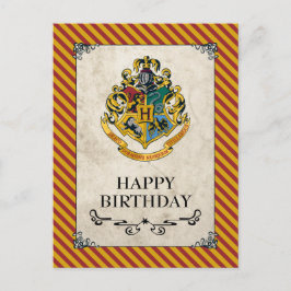 Harry Potter | Hogwarts Happy Birthday Postkarte