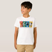 Harry Potter | HOGWARTS™ Haus-Symbole T-Shirt (Vorne ganz)