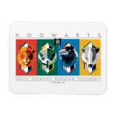 Harry Potter | HOGWARTS™ House Sigils Magnet (Horizontal)