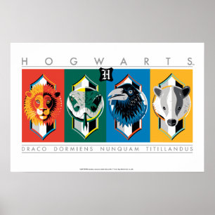 Harry Potter   HOGWARTS™ House Sigils Poster
