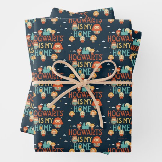 HARRY POTTER™ | HOGWARTS™ IST MEINE ZUHAUSE GESCHENKPAPIER SET (Beispiel)