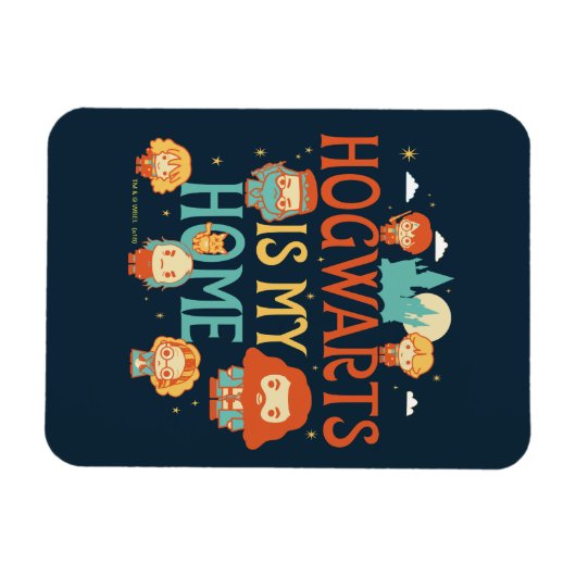 HARRY POTTER™ | HOGWARTS™ IST MEINE ZUHAUSE MAGNET (Horizontal)