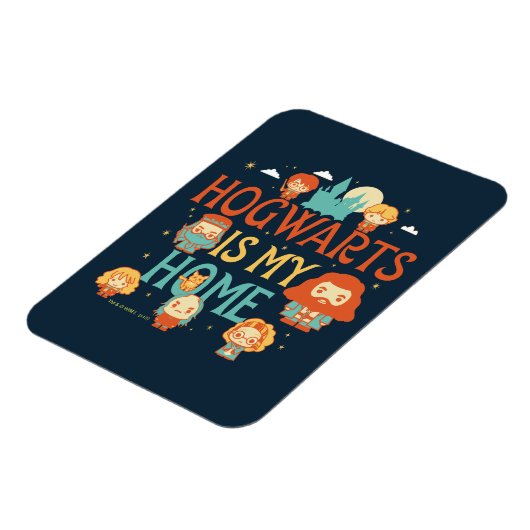 HARRY POTTER™ | HOGWARTS™ IST MEINE ZUHAUSE MAGNET (Linke Seite)