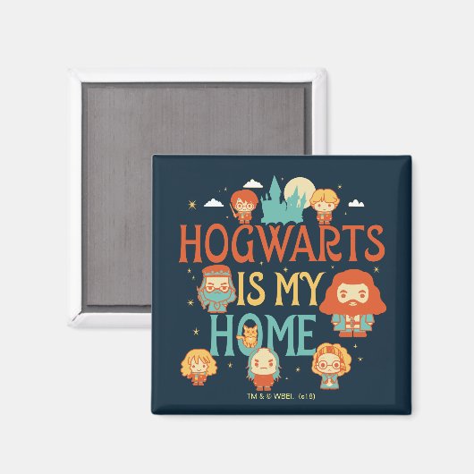 HARRY POTTER™ | HOGWARTS™ IST MEINE ZUHAUSE MAGNET (Vorderseite/Rückseite)