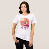 Harry Potter | Hogwarts Mädchen Baby Shower Tri-Blend Shirt (Vorderseite voll)