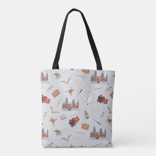 Harry Potter | Hogwarts Pattern Baby Shower Tasche (Rückseite)