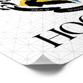 Harry Potter | HOGWARTS™ Primarschulen-Wappen Poster (Ecke)