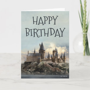 Harry Potter Hogwarts-Schloss Alles Gute zum Gebur Karte