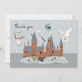 Harry Potter Hogwarts-Schloss Baby-Shower Danke
