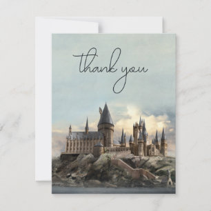 Harry Potter Hogwarts-Schloss Hochzeit Danke