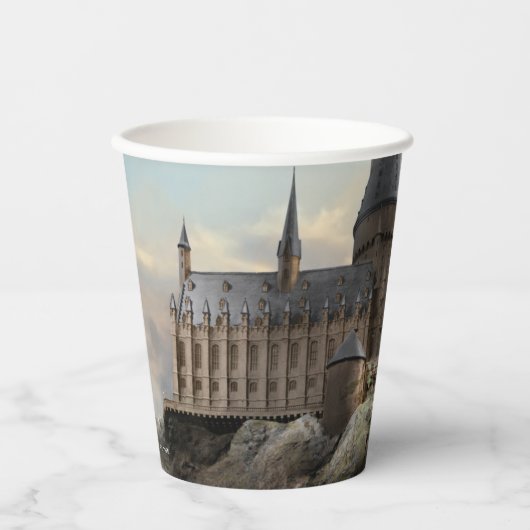 Harry Potter | Hogwarts-Schloss-Junggesellinnenabs Pappbecher (Vorderseite)