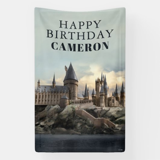 Harry Potter | Hogwarts-Schloss Tageslicht Banner (Vertikal)