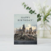 Harry Potter | Hogwarts-Schloss Tageslicht Postkarte (Stehend Vorderseite)