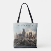 Harry Potter | Hogwarts-Schloss Tageslicht Tasche (Rückseite)