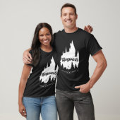 Harry Potter | HOGWARTS™ Schloss-Typografie T-Shirt (Unisex)