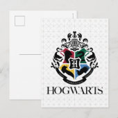 Harry Potter | HOGWARTS™ Stolz Schulwappen Postkarte (Vorne/Hinten)