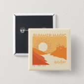 HARRY POTTER™ | HOGWARTS™ Summer Magic Button (Vorne & Hinten)