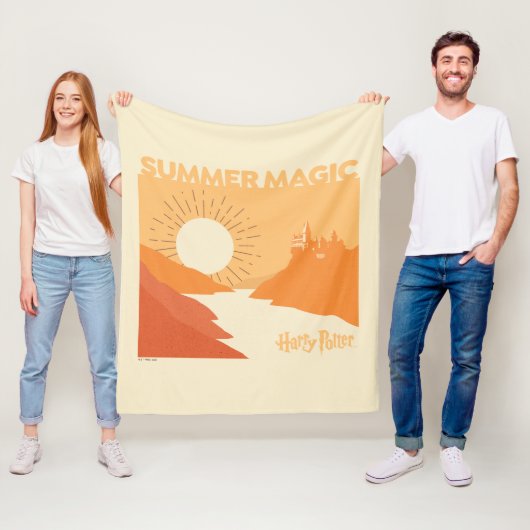HARRY POTTER™ | HOGWARTS™ Summer Magic Fleecedecke (Beispiel)