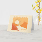 HARRY POTTER™ | HOGWARTS™ Summer Magic Karte (Gelbe Blume)