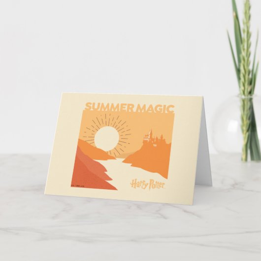 HARRY POTTER™ | HOGWARTS™ Summer Magic Karte (Vorderseite)