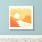 HARRY POTTER™ | HOGWARTS™ Summer Magic Leinwanddruck (Insitu (Holzboden))