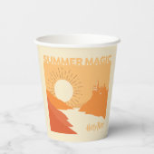 HARRY POTTER™ | HOGWARTS™ Summer Magic Pappbecher (Rückseite)