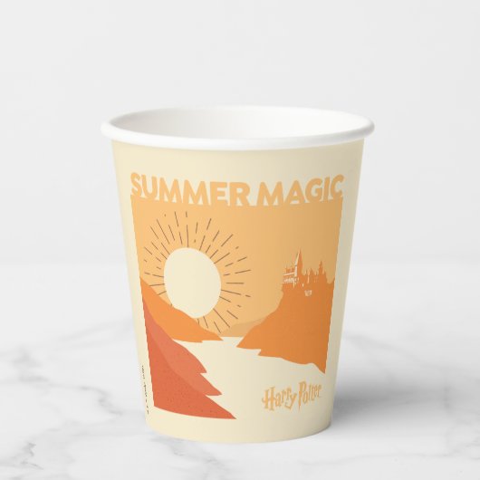 HARRY POTTER™ | HOGWARTS™ Summer Magic Pappbecher (Vorderseite)