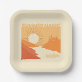 HARRY POTTER™ | HOGWARTS™ Summer Magic Pappteller (Vorderseite)