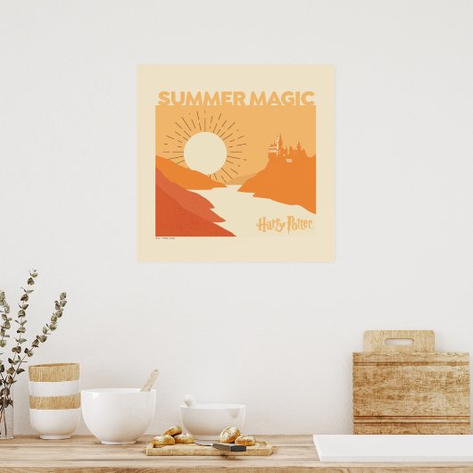 HARRY POTTER™ | HOGWARTS™ Summer Magic Poster (Küche)