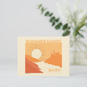 HARRY POTTER™ | HOGWARTS™ Summer Magic Postkarte (Stehend Vorderseite)
