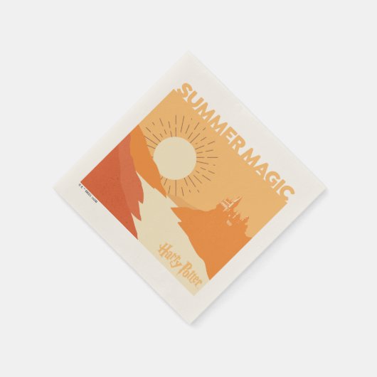 HARRY POTTER™ | HOGWARTS™ Summer Magic Serviette (Ecke)